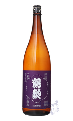 鶴齢 越淡麗 深紫 コキムラサキ 生原酒 / はせがわ酒店 オンライン店