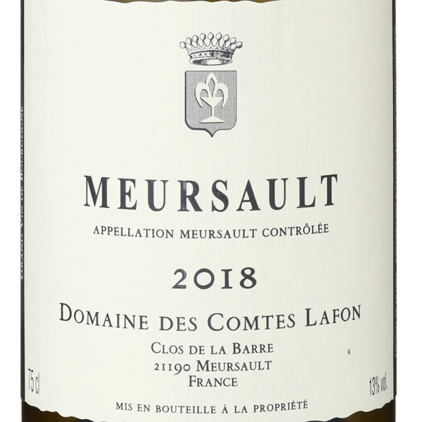 今年も話題の ムルソー クロ ド ラ バール 2018 コント ラフォン Meursault Clos de la Barre Comtes  Lafon 白ワイン フランス ブルゴーニュ