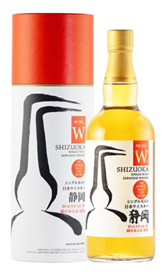 シングルモルト日本ウイスキー 静岡 ポットスティルW 純日本大麦 初版